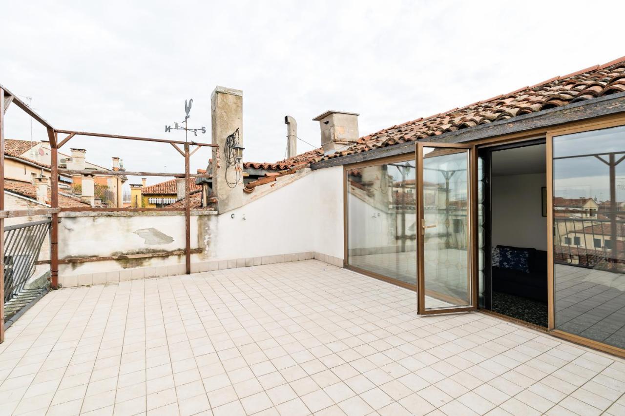 Ponte Di Rialto Penthouse With Panoramic Terrace Venedig